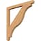 Ekena Millwork Funston Craftsman Smooth Bracket, Western Red Cedar, 3 1/2"W x 46"D x 46"H BKT04X46X46FST04SWR - alternate 1